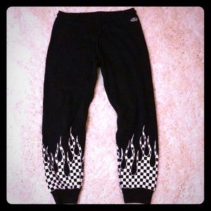 Black vans joggers